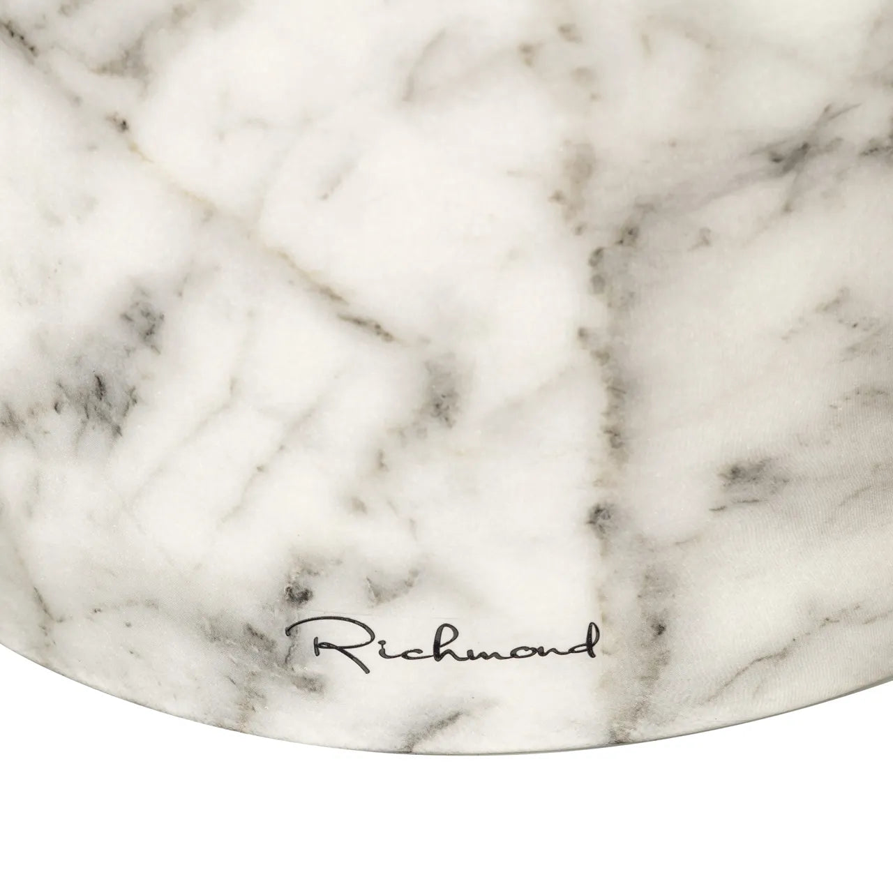 Richmond Interiors Kita White Acrylic Side Table