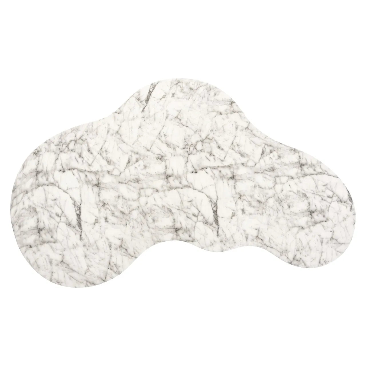 Richmond Interiors Rockyard White Marble Coffee Table