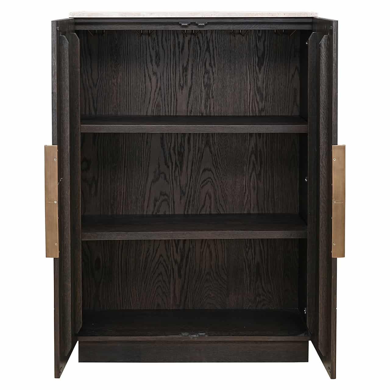 Cabinet Claremont 2-doors (Brown)