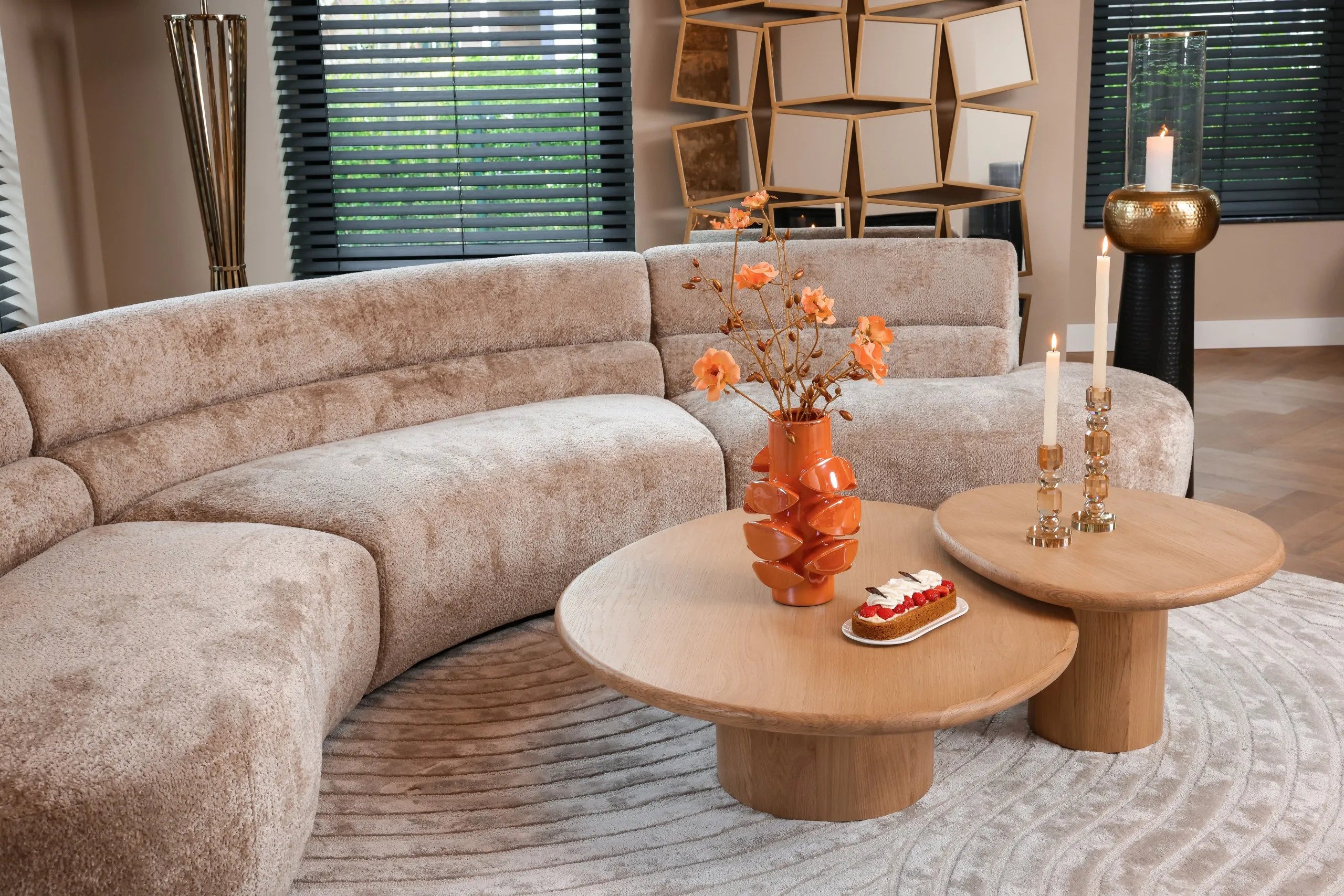 Richmond Interiors Lexy Natural Rectangle Carpet Rug