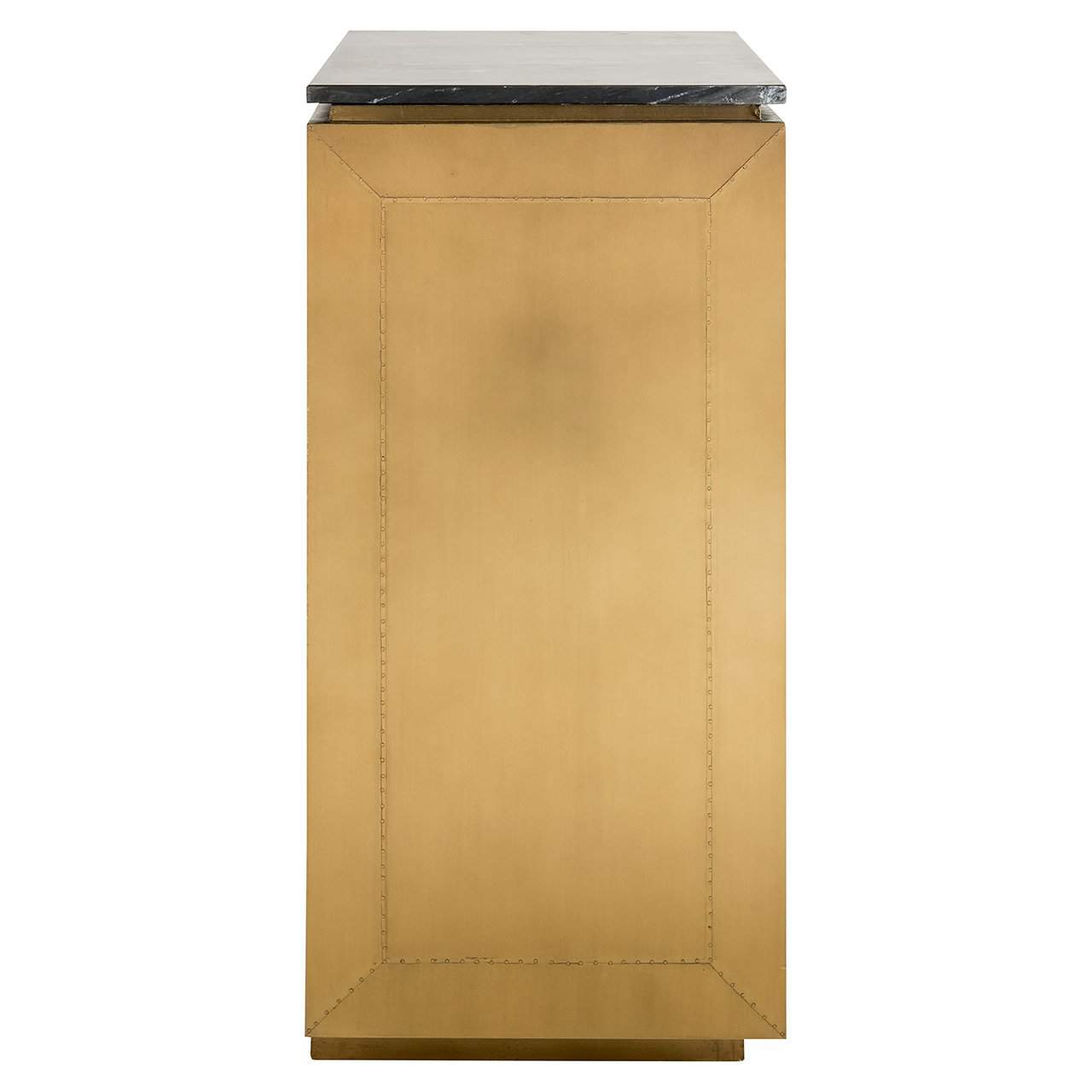 Sideboard Finsbury 2-doors (Black/gold)