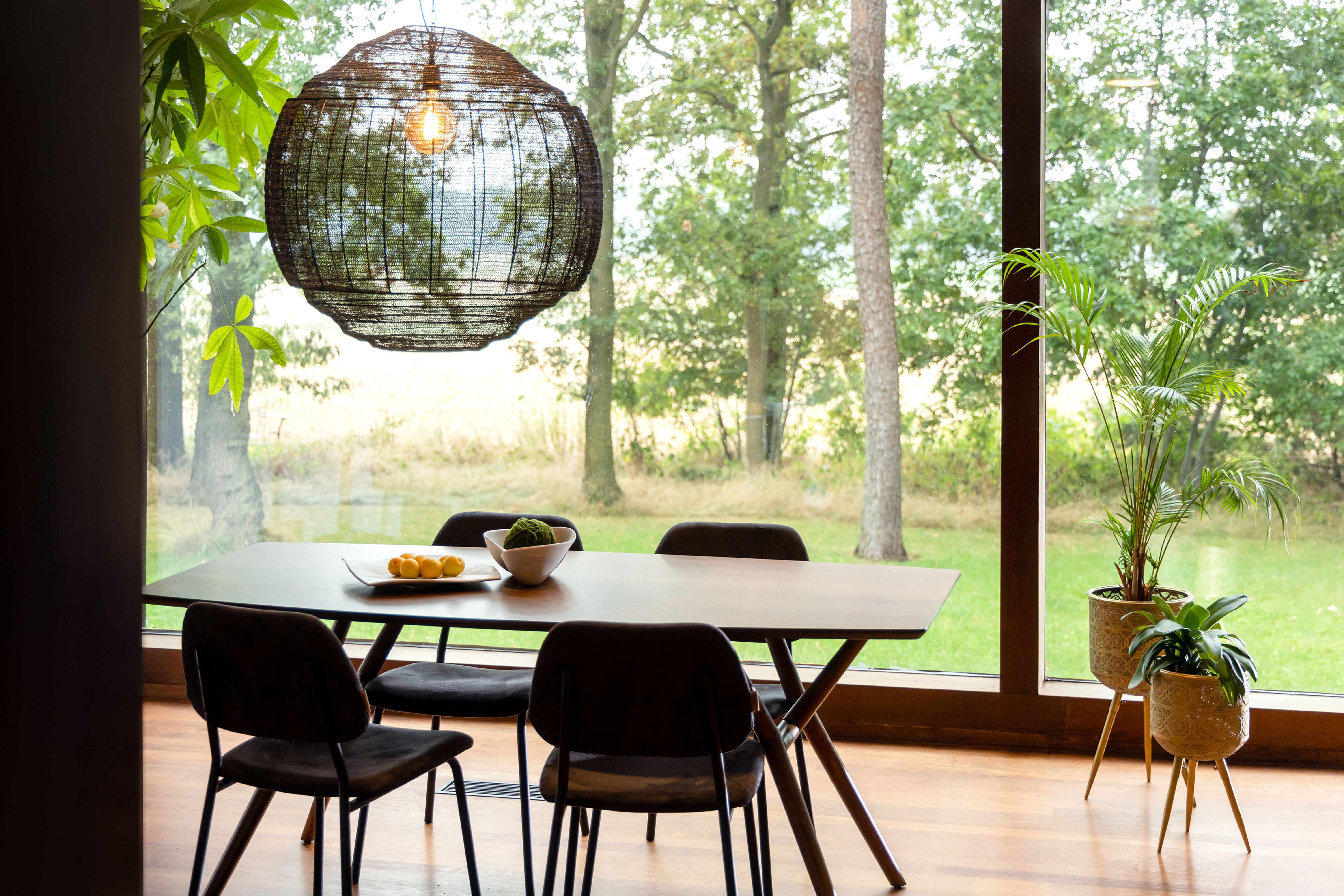 Dutchbone Botanique Green & Gold Planter Medium