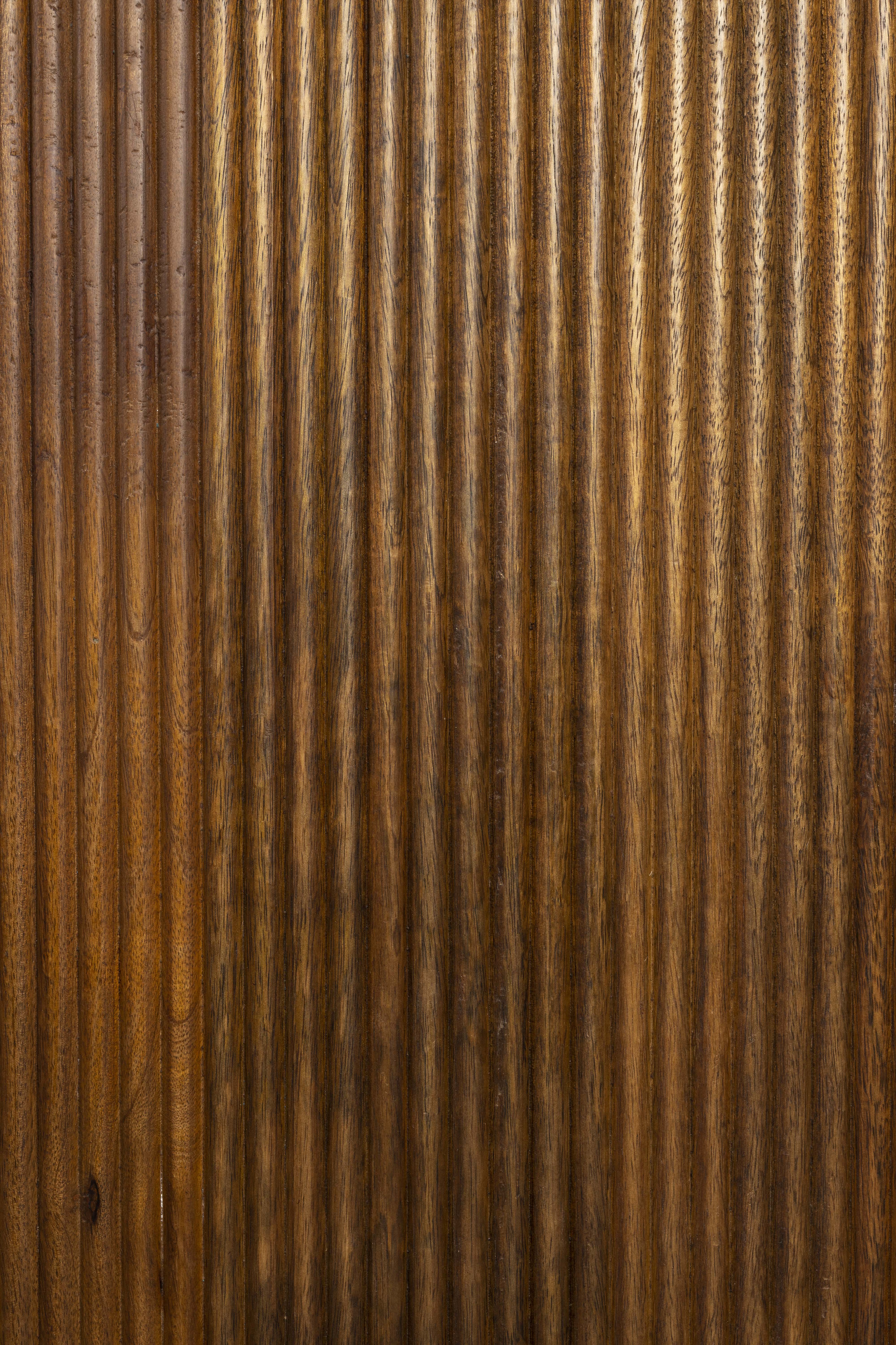 Dutchbone Set Of 2 Ribble Mango Wood Plant Stand Column Side Tables