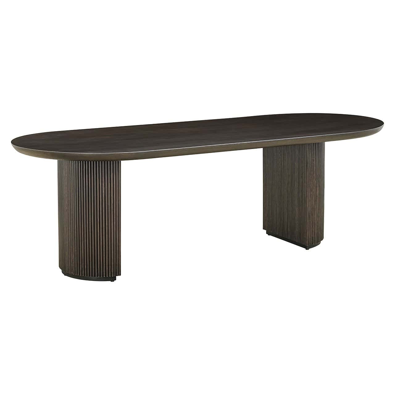 Dining table Kingston 280 dark coffee (Dark coffee)