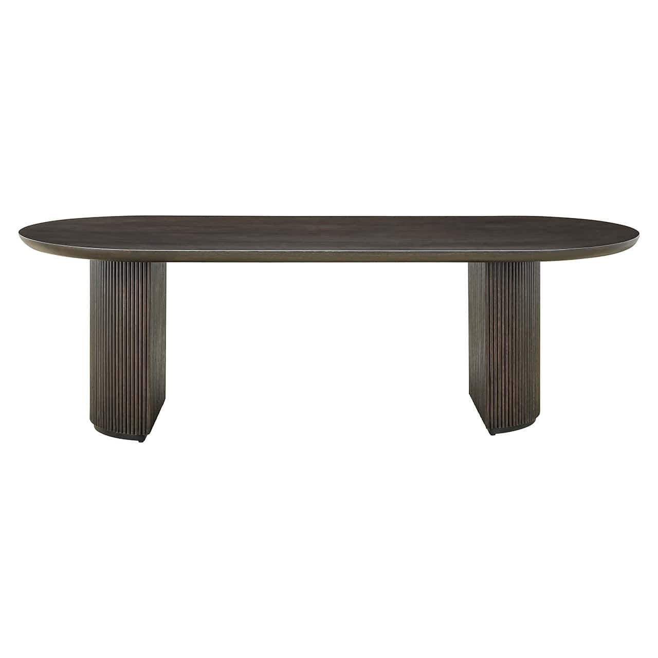 Dining table Kingston 280 dark coffee (Dark coffee)