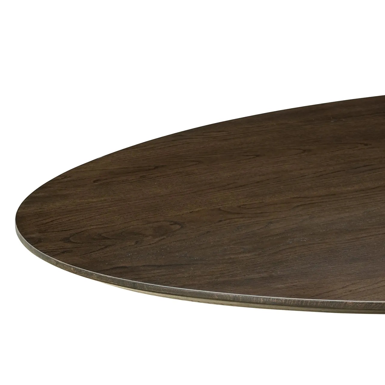 Richmond Interiors Gordon Brown Oak Wood Dining Table | 8-10 Seater