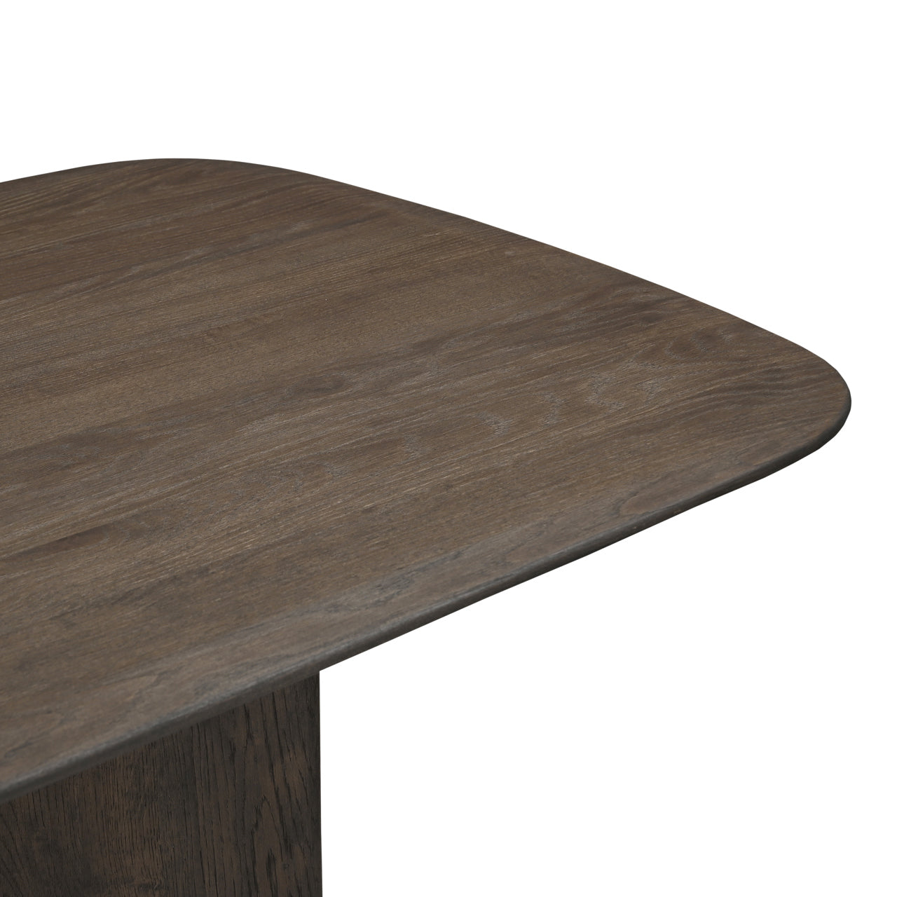 Richmond Interiors Castello Smoked Brown Oak Wood Dining Table 230cm