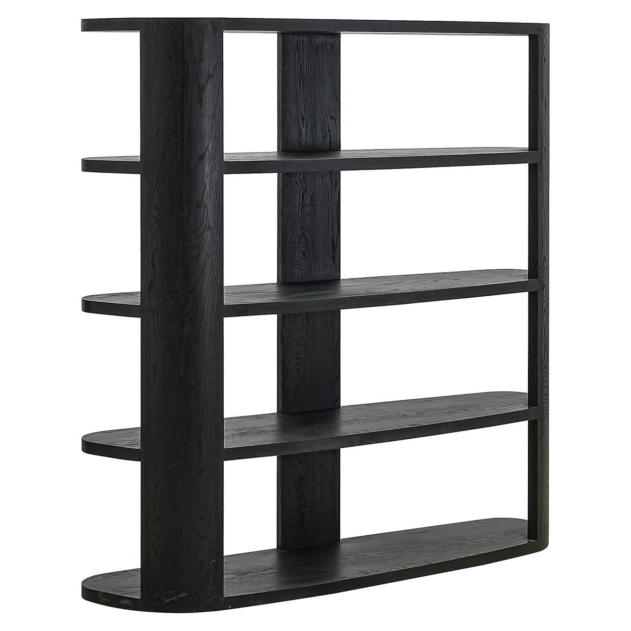 Display cabinet Navarino 3-shelves (Dark coffee)