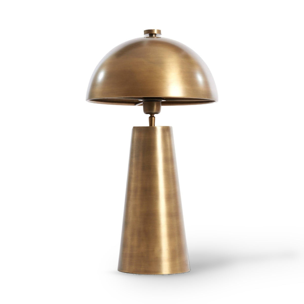 Dita Antique Bronze Metal Mushroom Table Lamp
