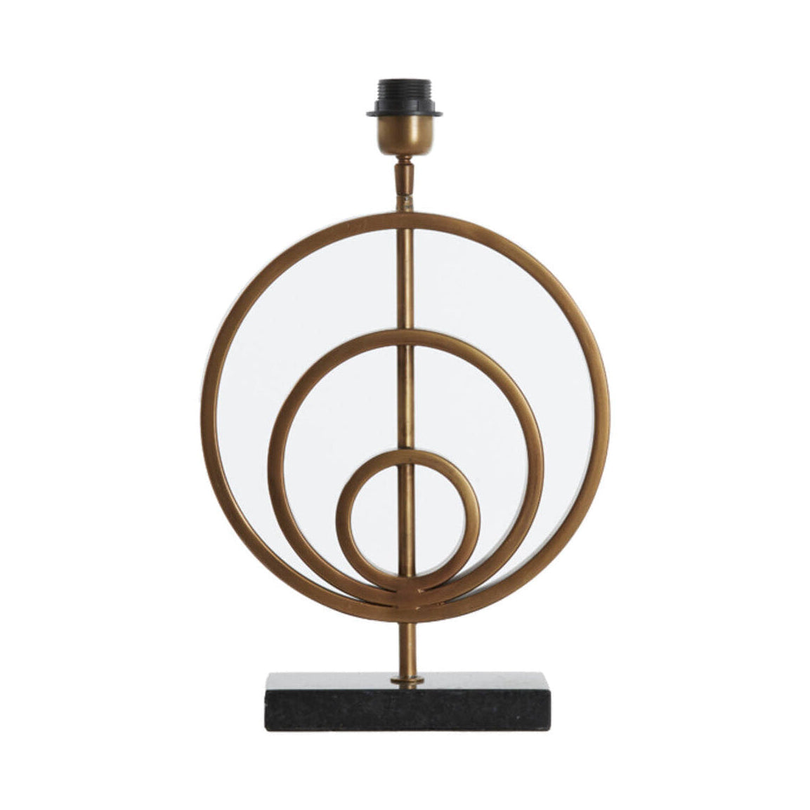 Cassel Antique Bronze Metal Table Lamp Base 41cm