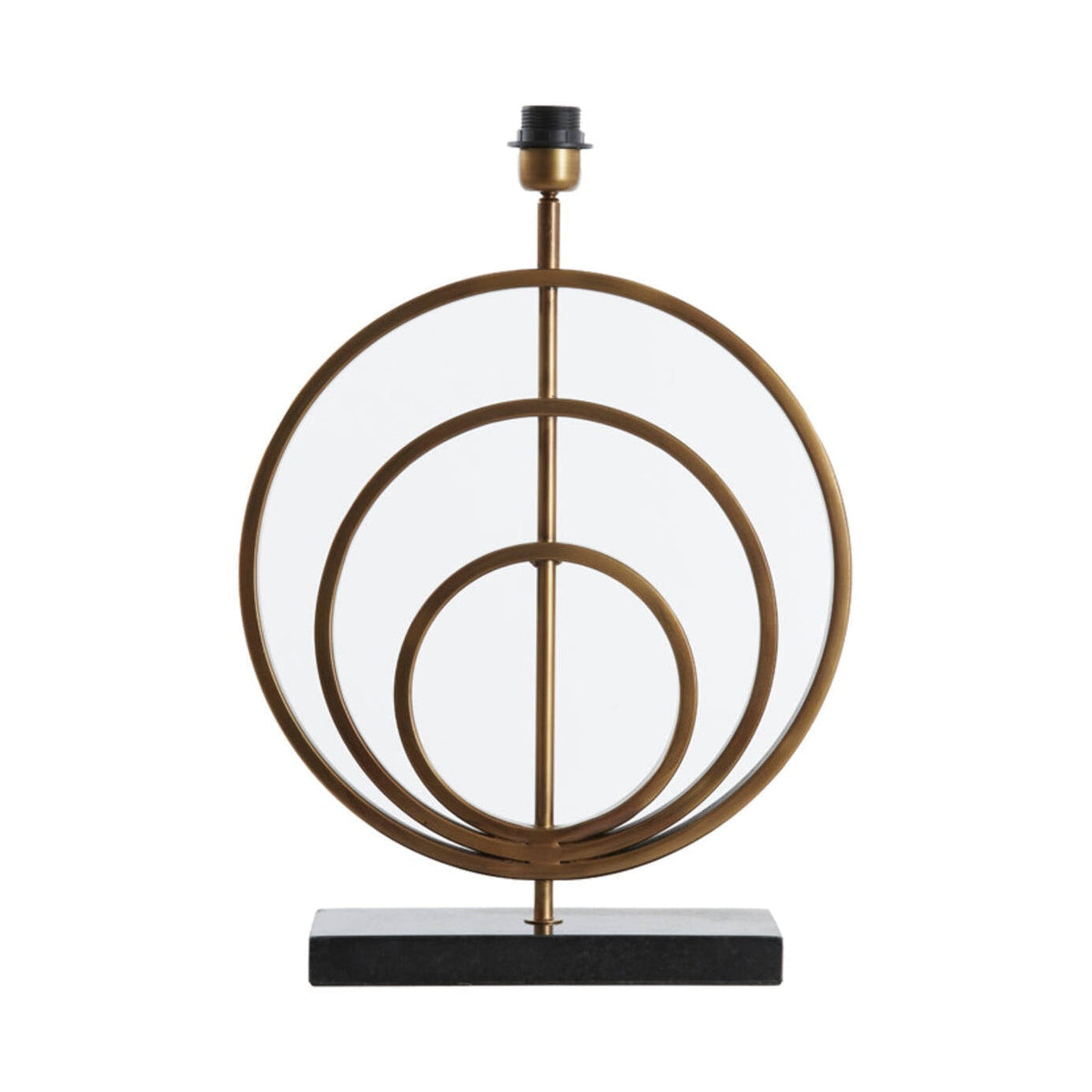 Cassel Antique Bronze Metal Table Lamp Base 50cm