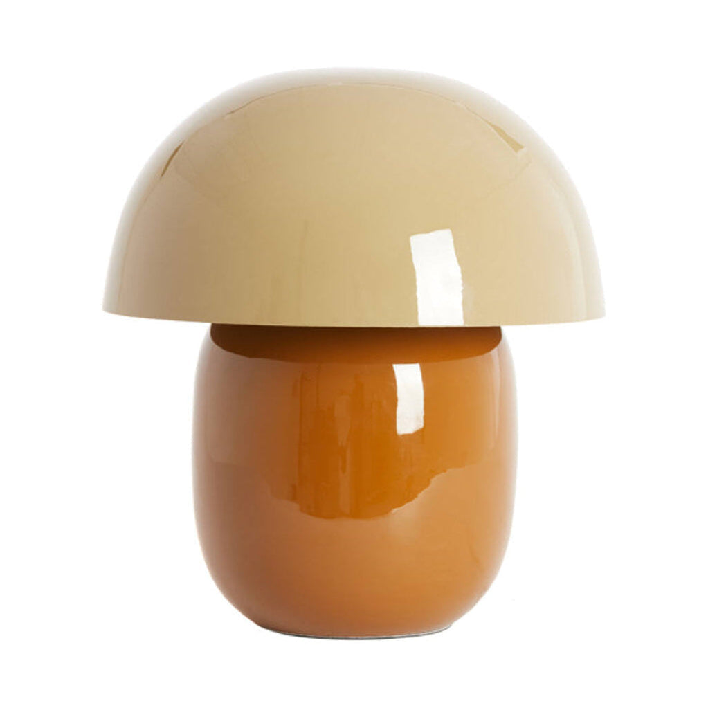 Mimosa Sand & Brown Metal Table Lamp