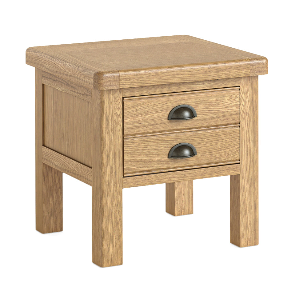 Jackson Oak Wood Side Table