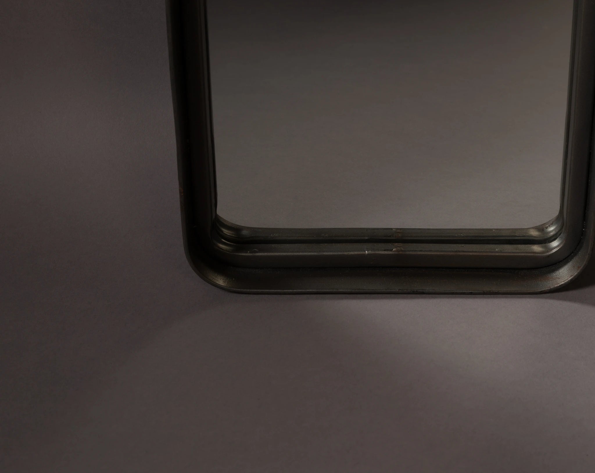 Dutchbone Blackbeam Silver Iron Mirror