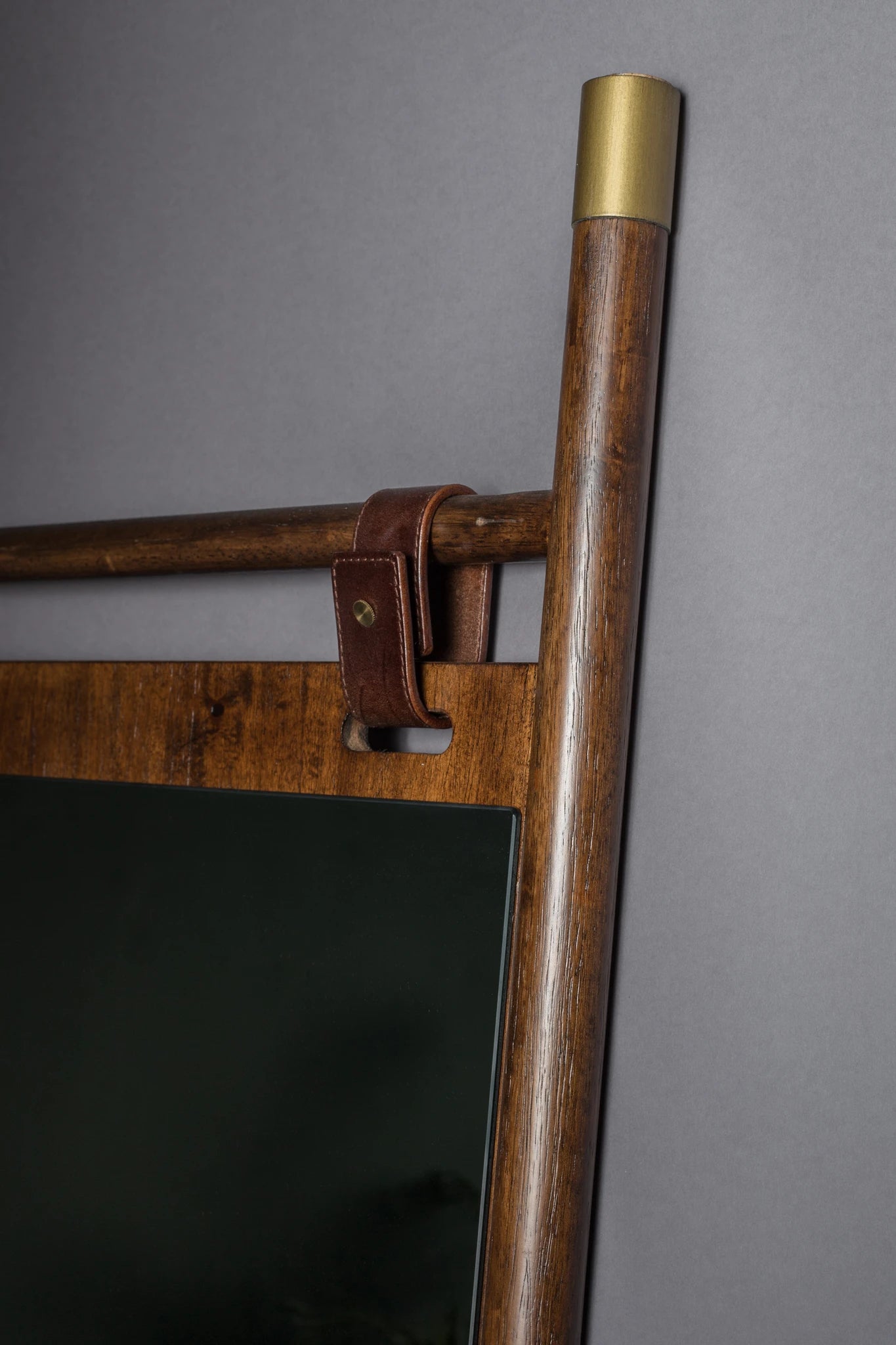 Dutchbone Riva Brown Solid Oak Mirror