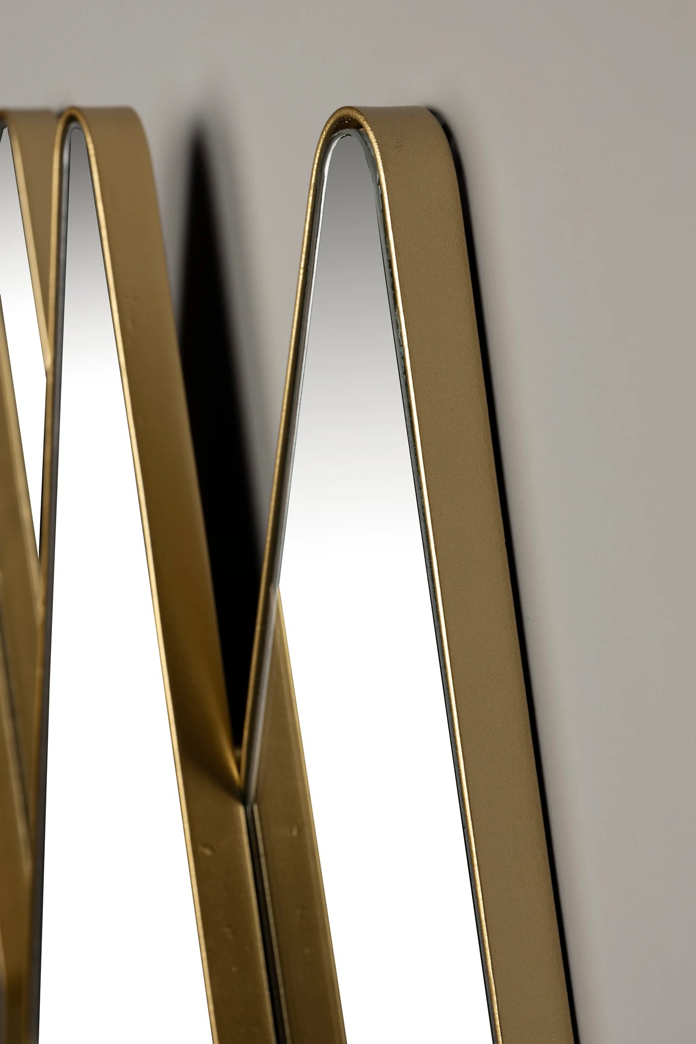 Dutchbone Kyoko Brown Mango Wood Mirror
