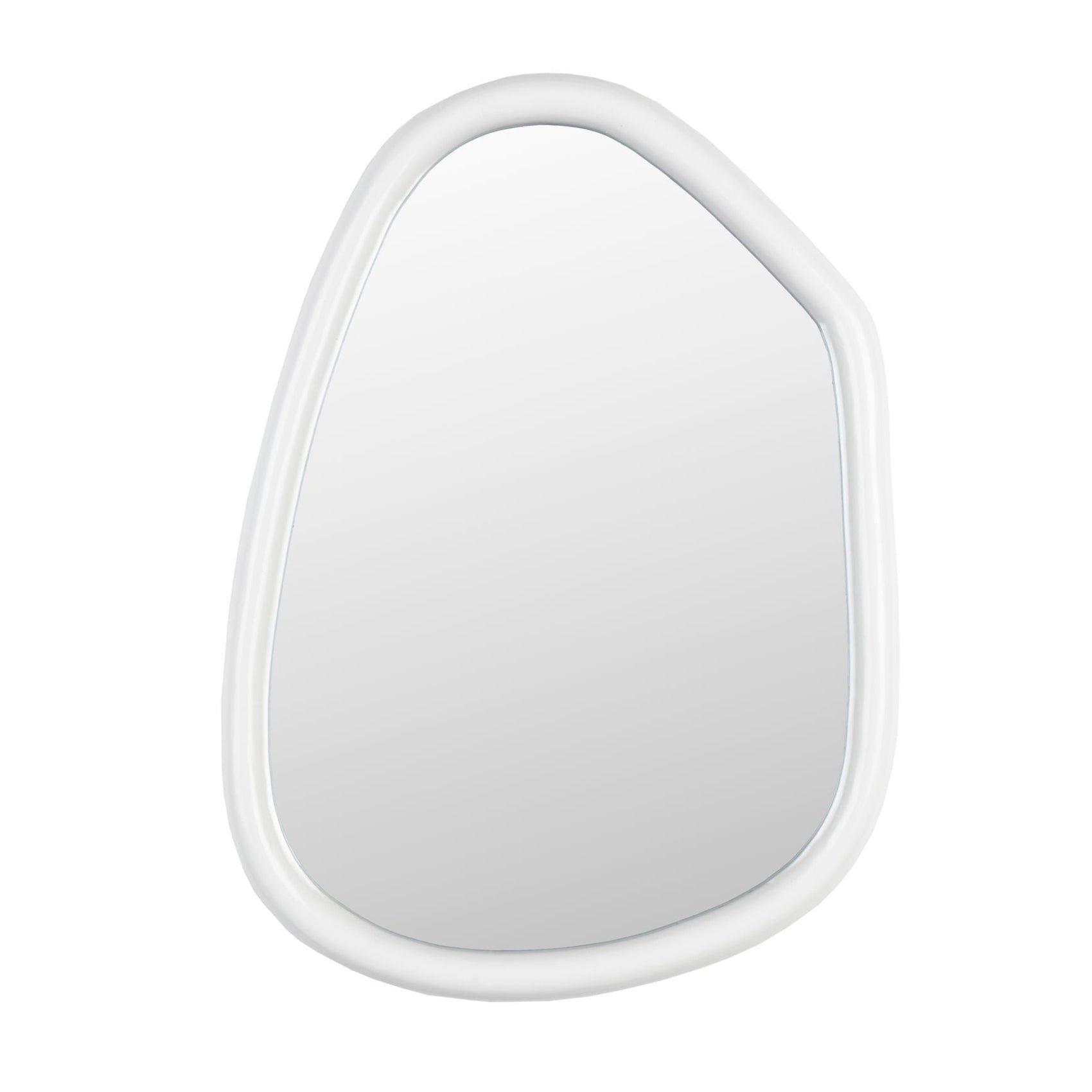 Zuiver Looks Organic Off-White Mango Wood Wall Mirror Small