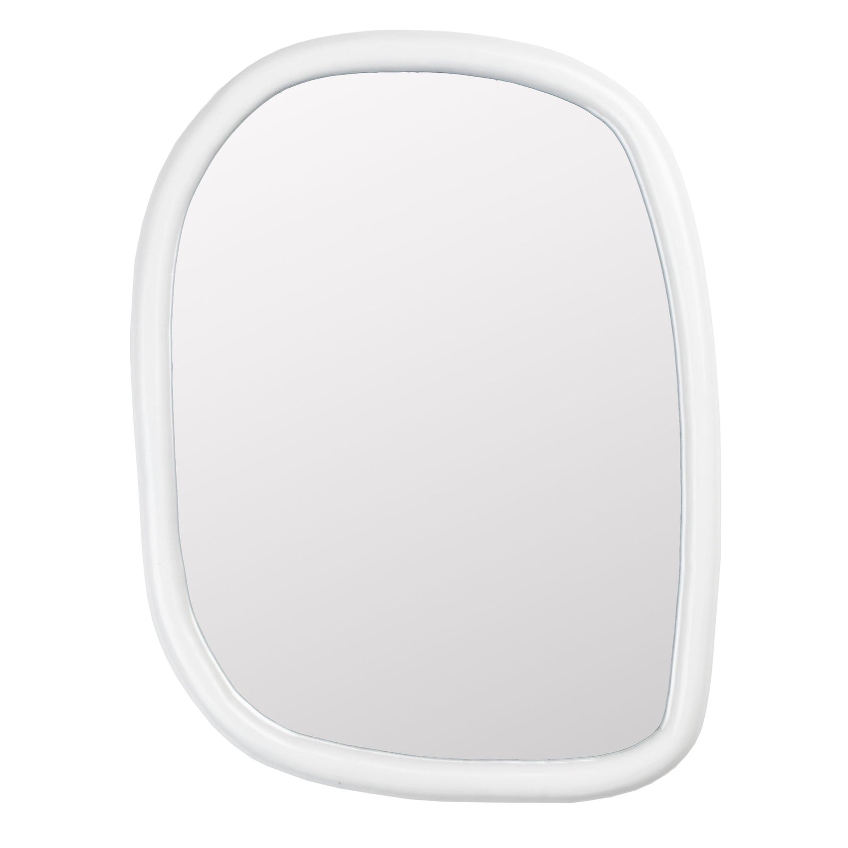 Zuiver Looks Organic Off-White Mango Wood Wall Mirror Medium