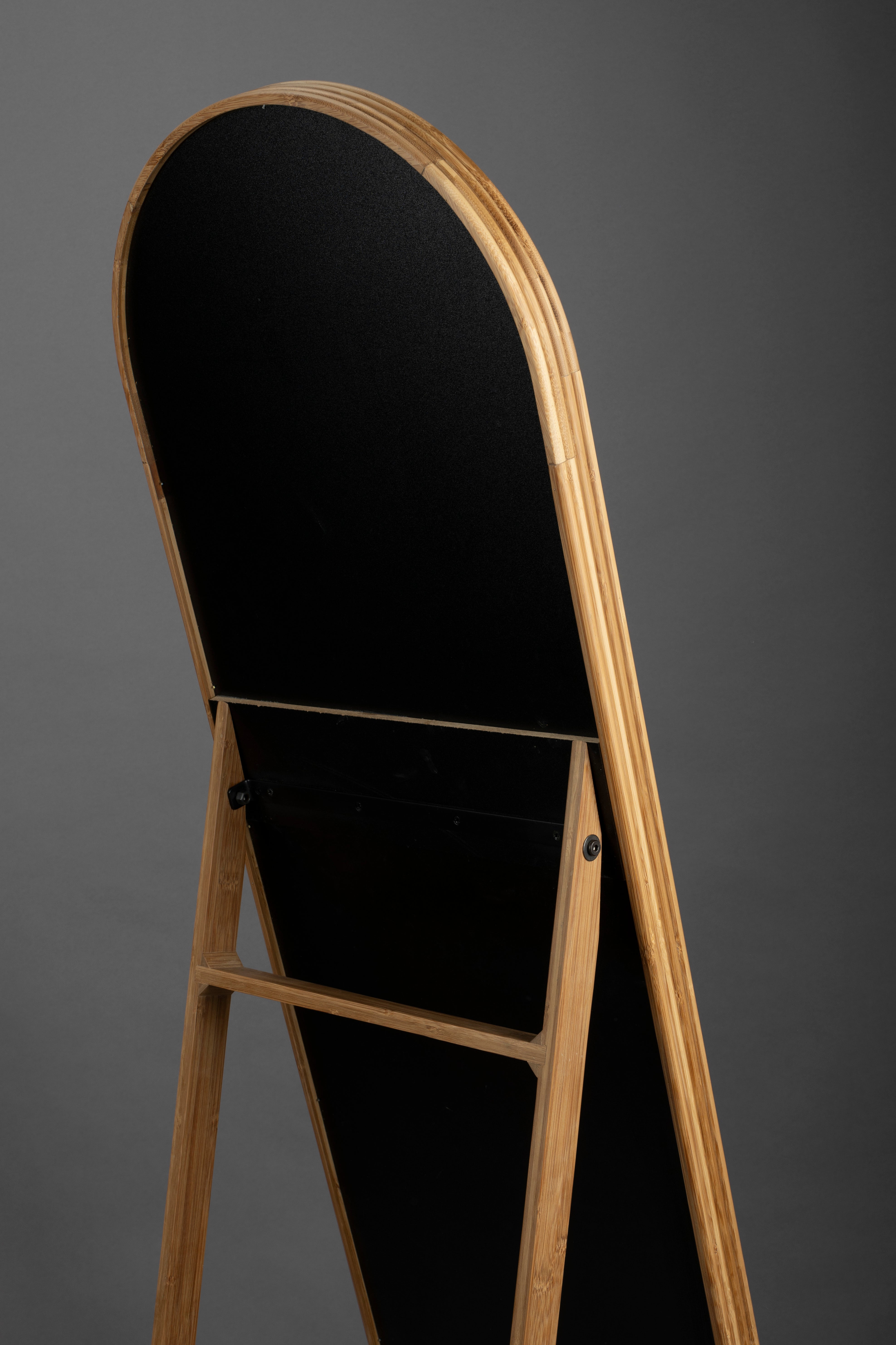 Dutchbone Caroun Natural Bamboo Standing Mirror