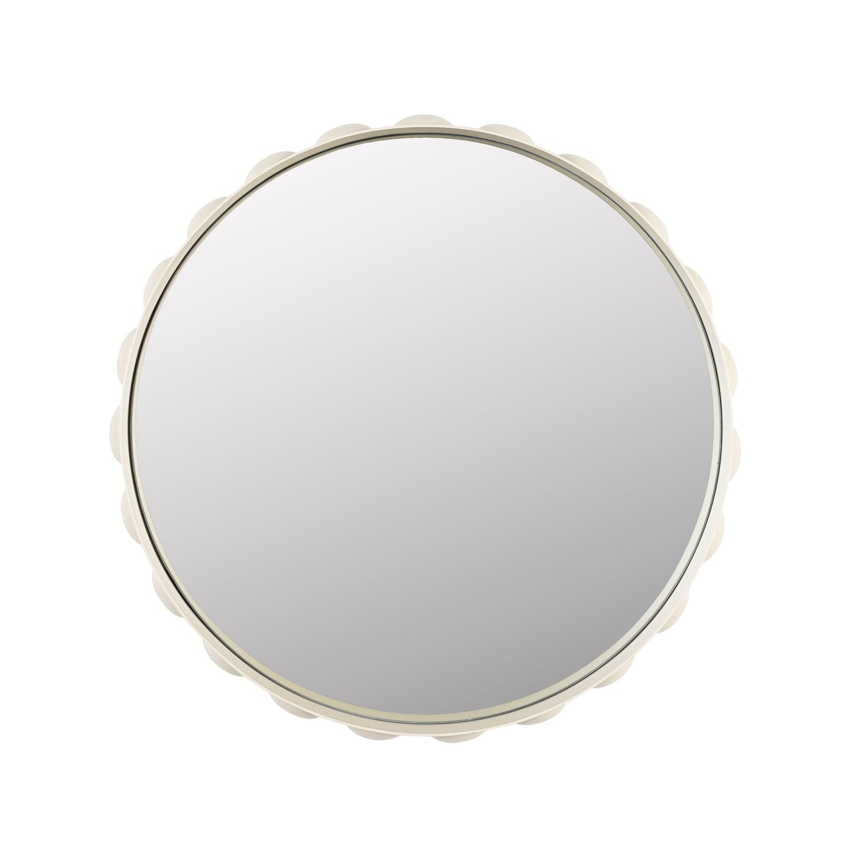 Zuiver Bubbles Beige Round Wall Mirror