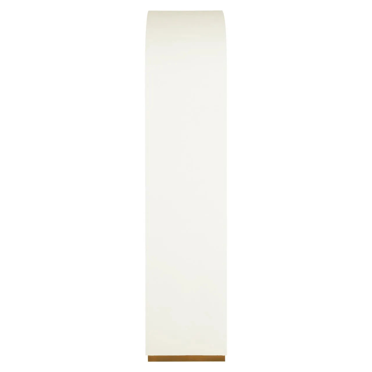 Richmond Interiors Tivoli White Oak Wood Arched Top Display Unit