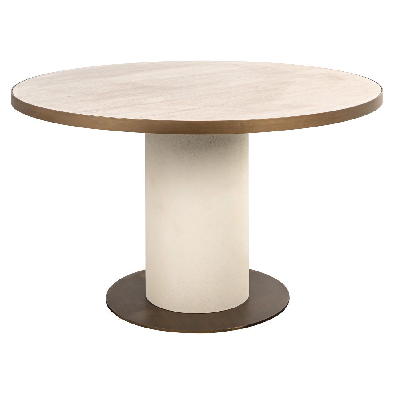 Dining table Tivoli white 130Ø