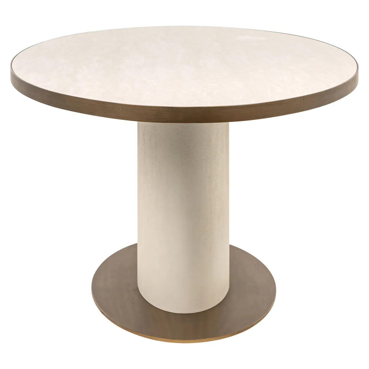 Richmond Interiors Tivoli White Travertine Oval Dining Table 230cm
