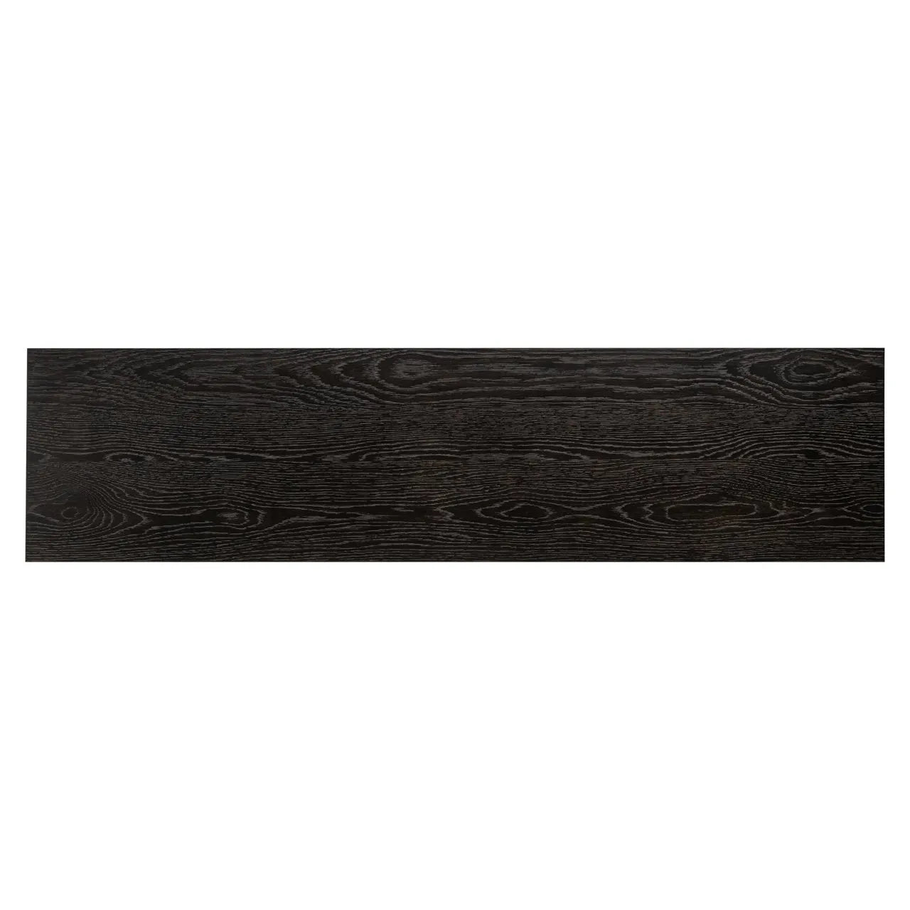 Richmond Interiors Ashford Dark Brown Oak Wood Console Table