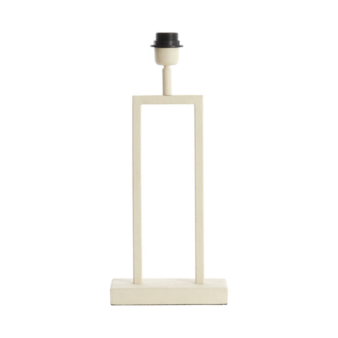 Shiva Cream Metal Table Lamp Base 41cm