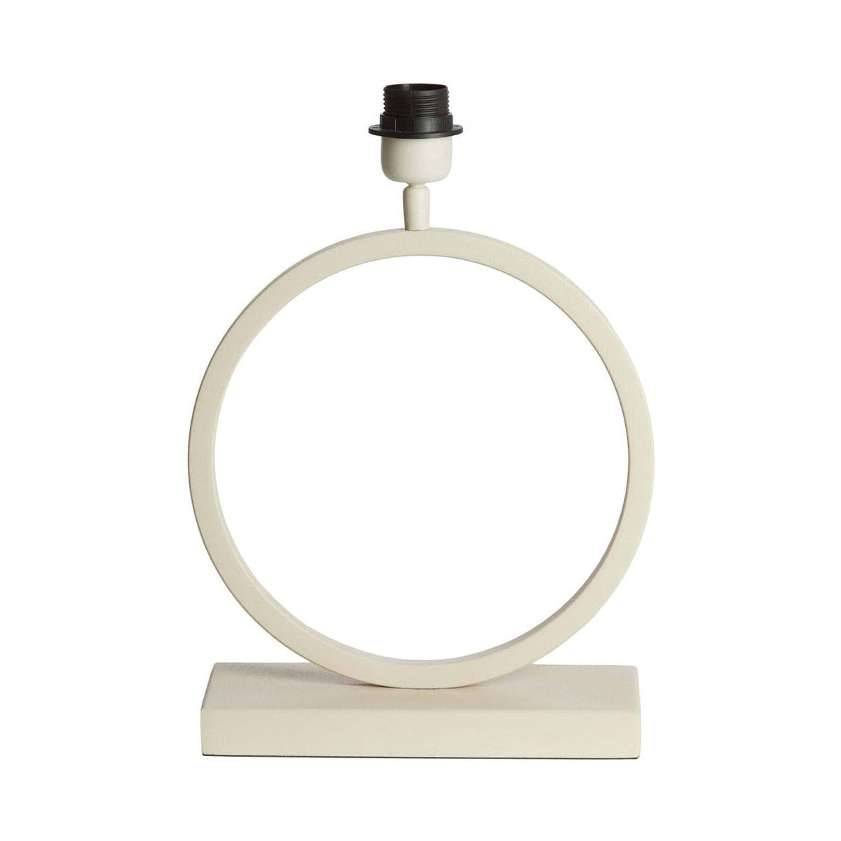 Liva Cream Metal Table Lamp Base 43cm