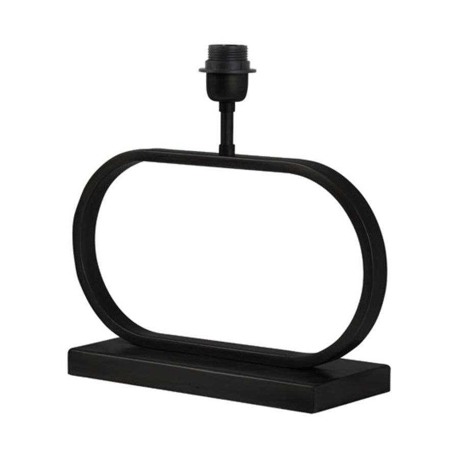 Jamiro Matt Black Metal Small Table Lamp Base 29cm