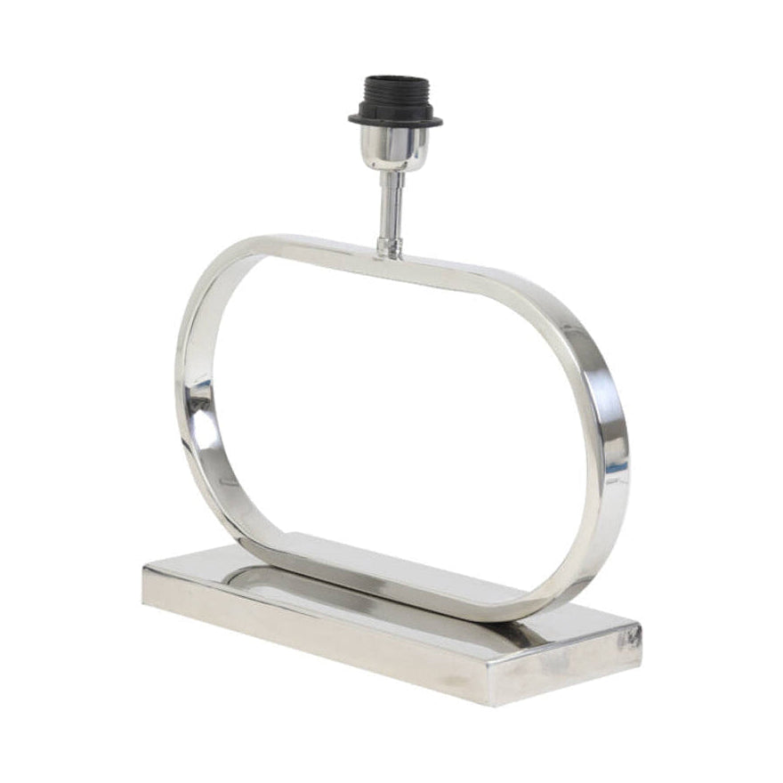 Jamiro Nickel Metal Table Lamp Base