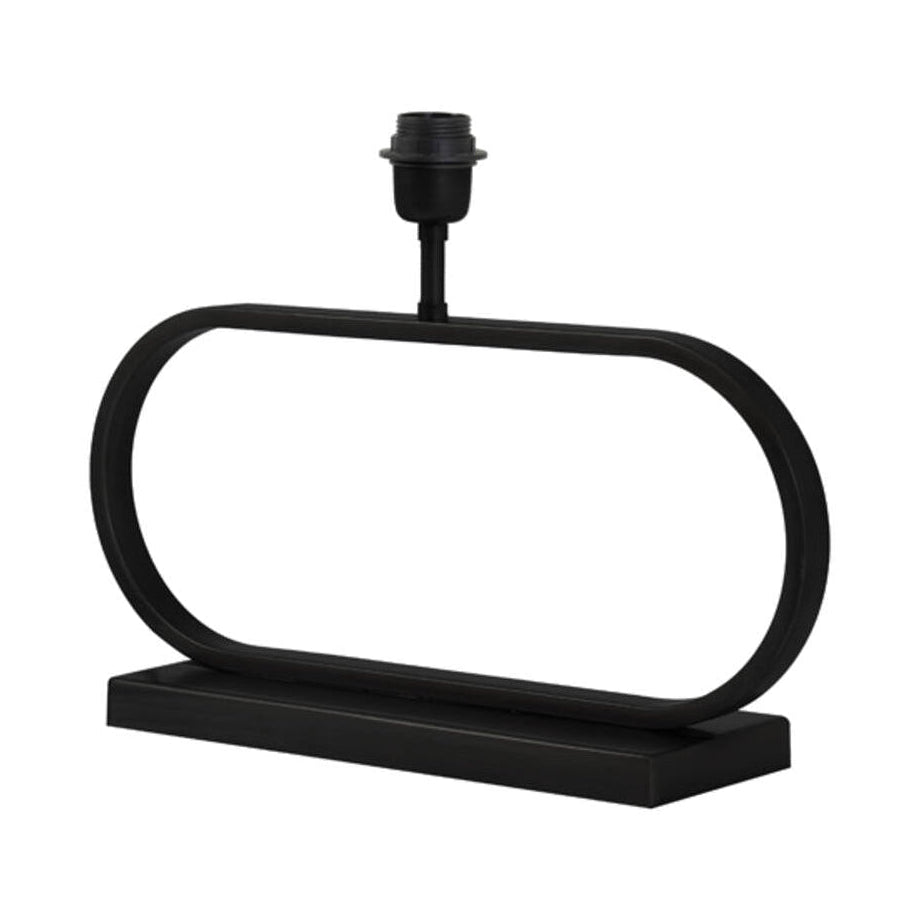 Jamiro Matt Black Metal Large Table Lamp Base 29cm