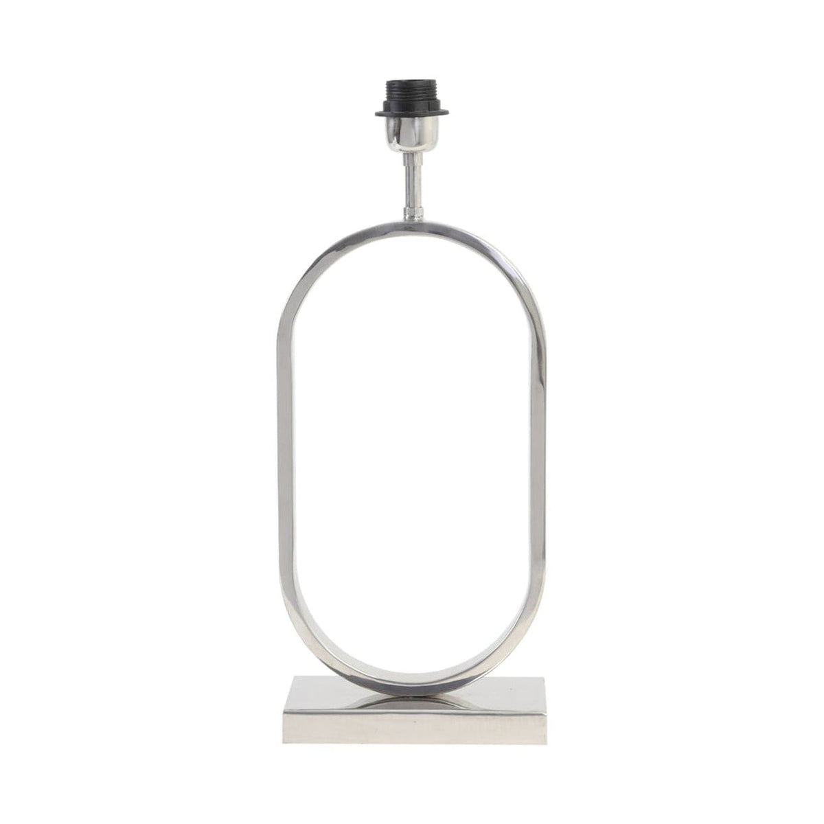 Jamiri Nickel Metal Table Lamp Base