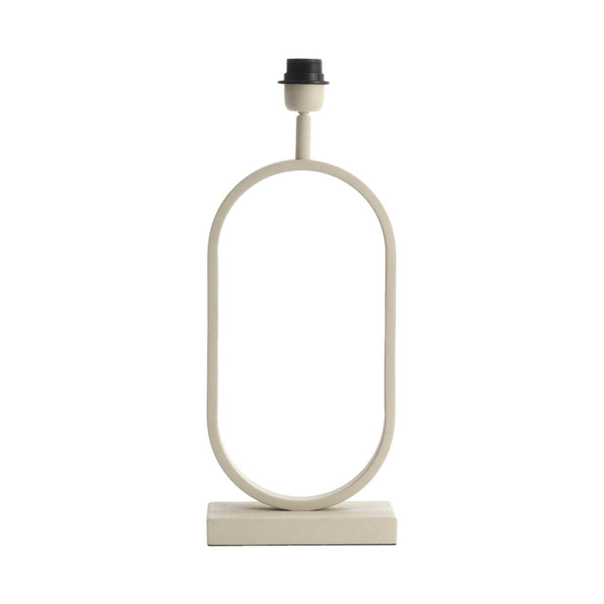 Jamiri Cream Metal Table Lamp Base 45cm