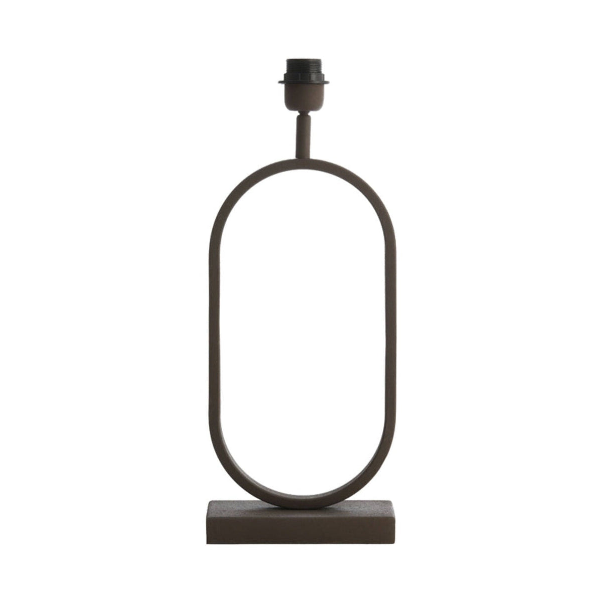 Jamiri Brown Metal Table Lamp Base 45cm