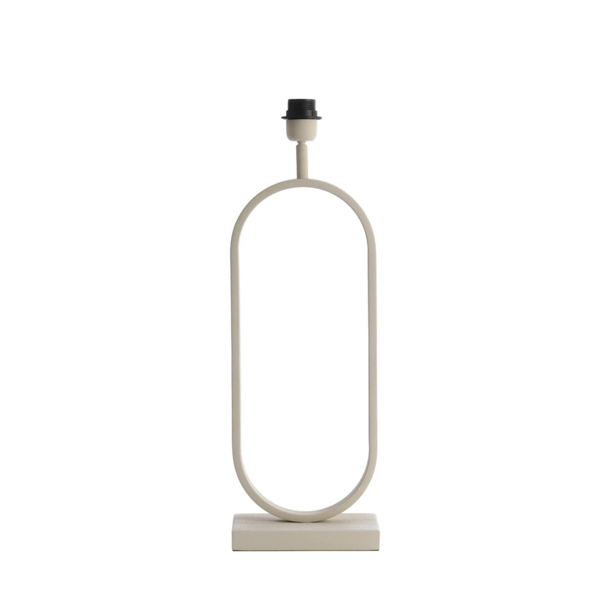 Jamiri Cream Metal Table Lamp Base 55cm
