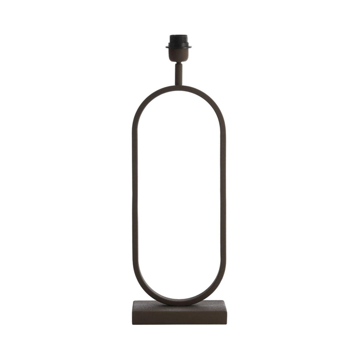 Jamiri Brown Metal Table Lamp Base 55cm