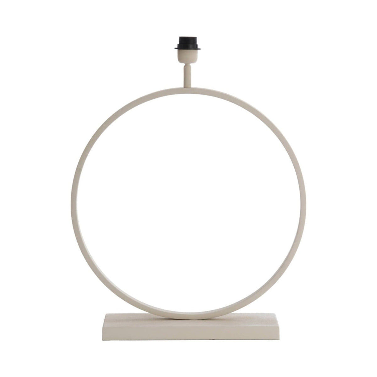 Liva Cream Metal Table Lamp Base 64cm