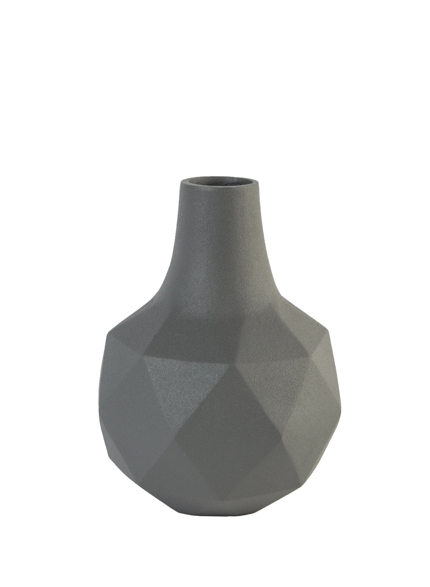 Zuiver Bloom Grey Aluminium Vase
