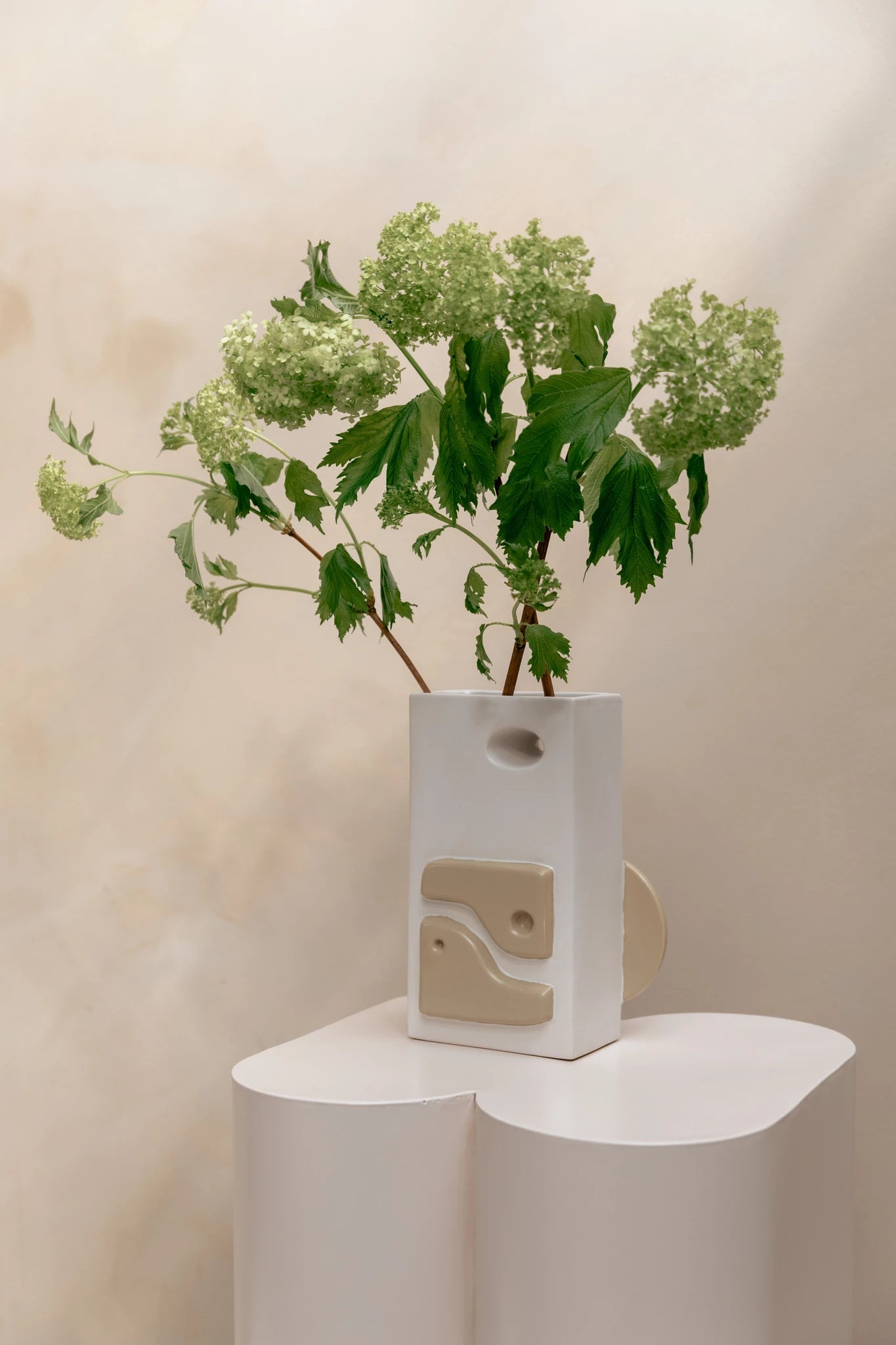 Zuiver Bloomer Beige Ceramic Vase