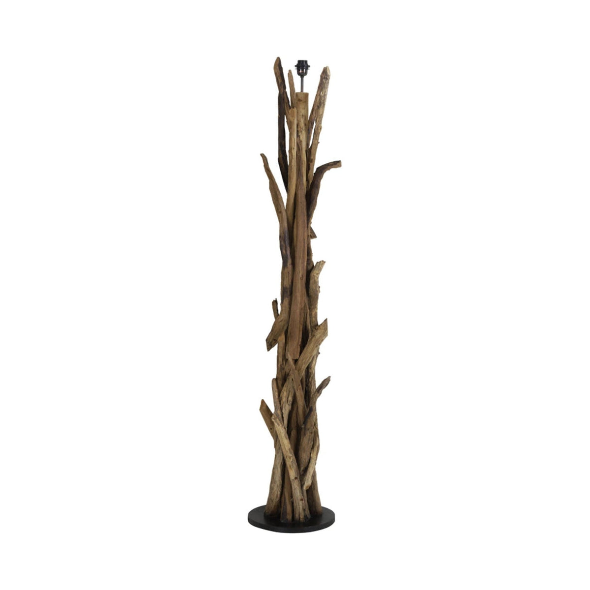 Vidin Wood Floor Lamp Base 182cm