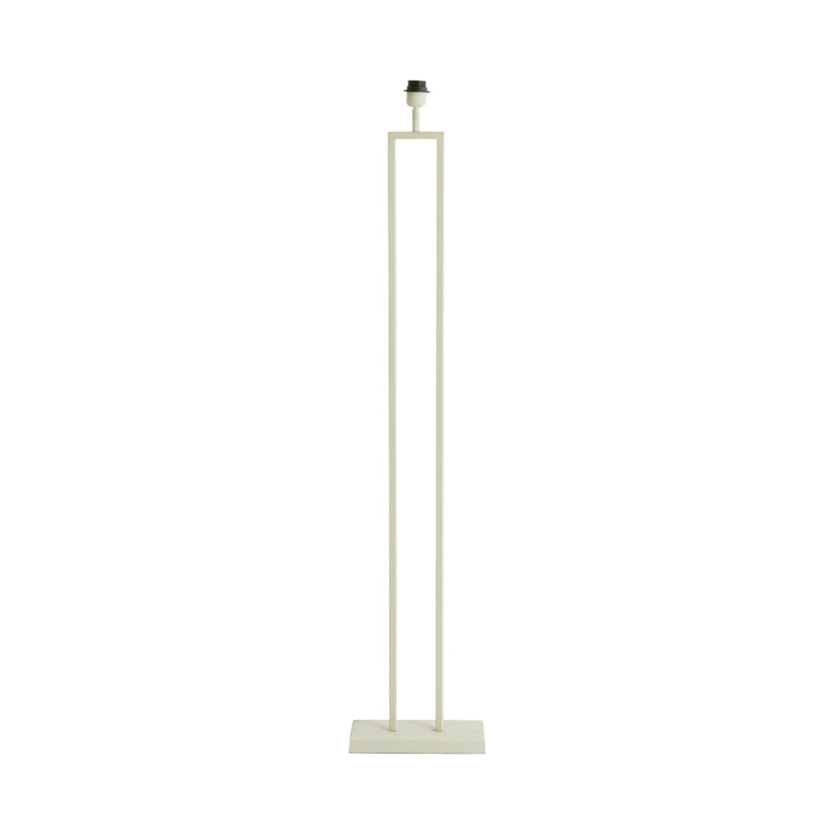 Shiva Cream Metal Floor Lamp Base