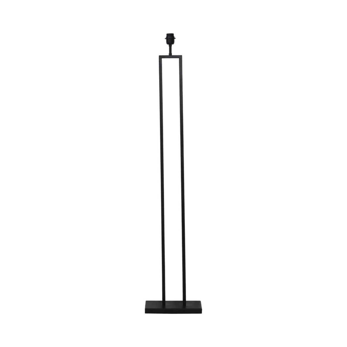 Shiva Matt Black Metal Floor Lamp Base