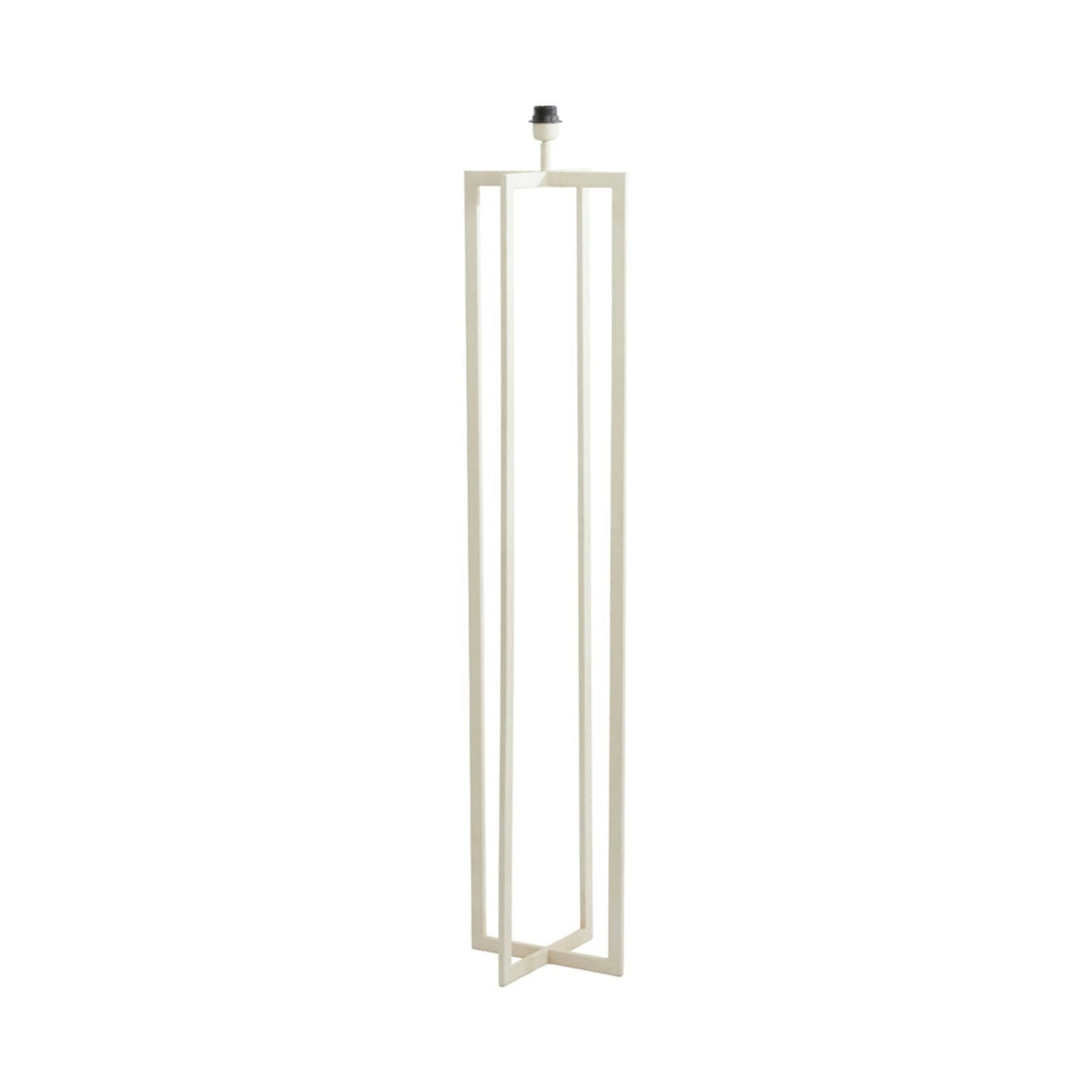 Mace Cream Metal Floor Lamp Base