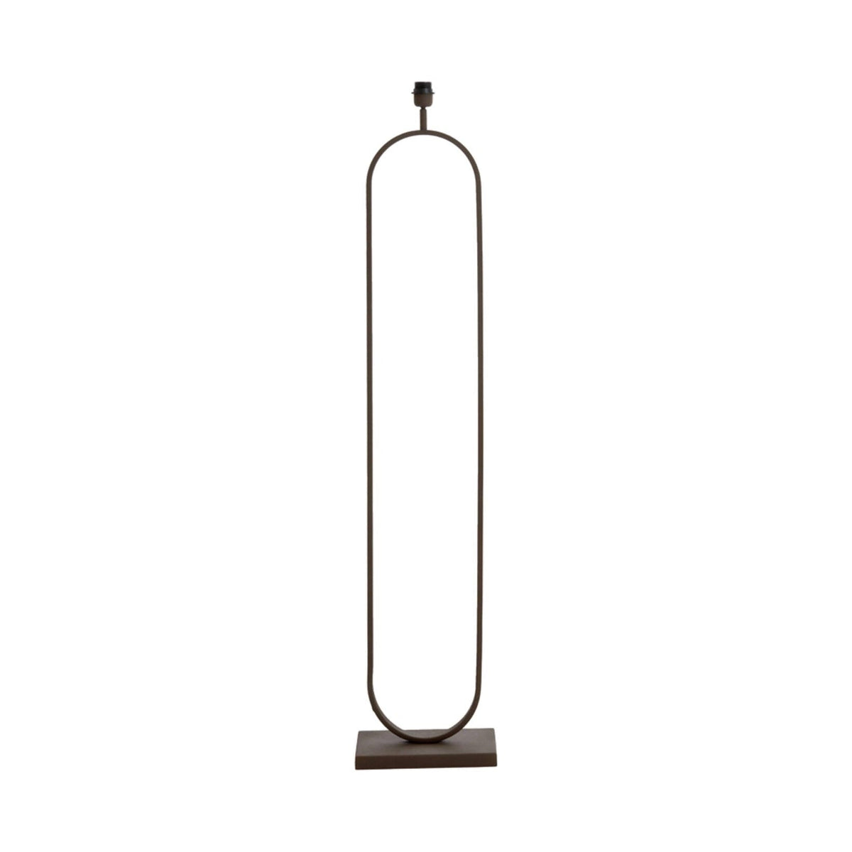Jamiri Brown Metal Floor Lamp Base