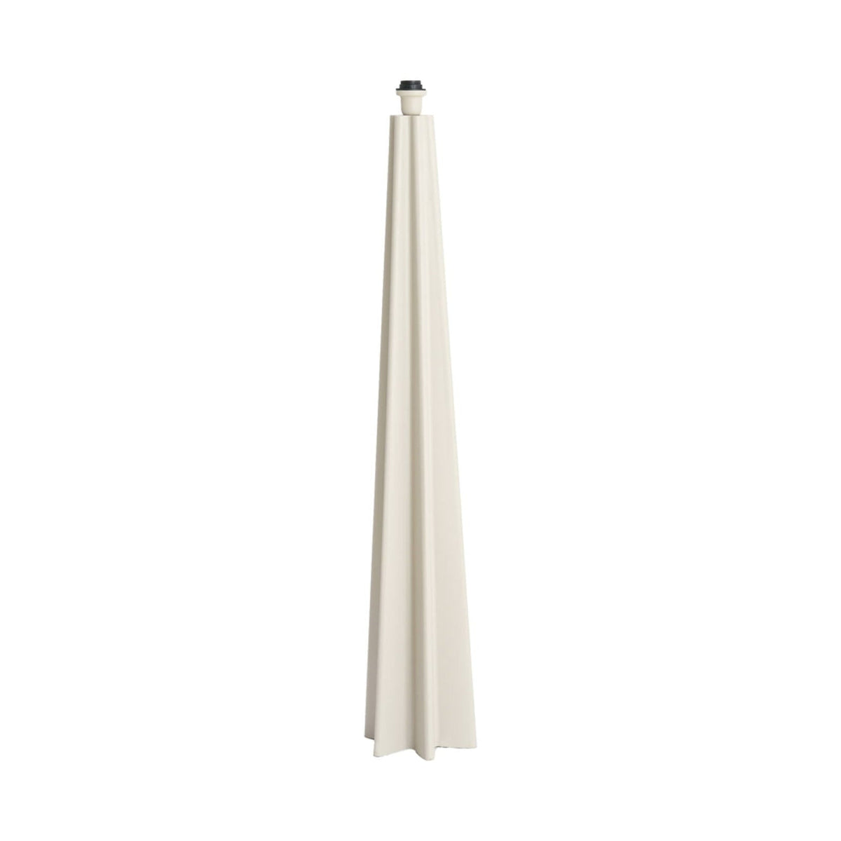 Kuala Matt Beige Metal Floor Lamp Base