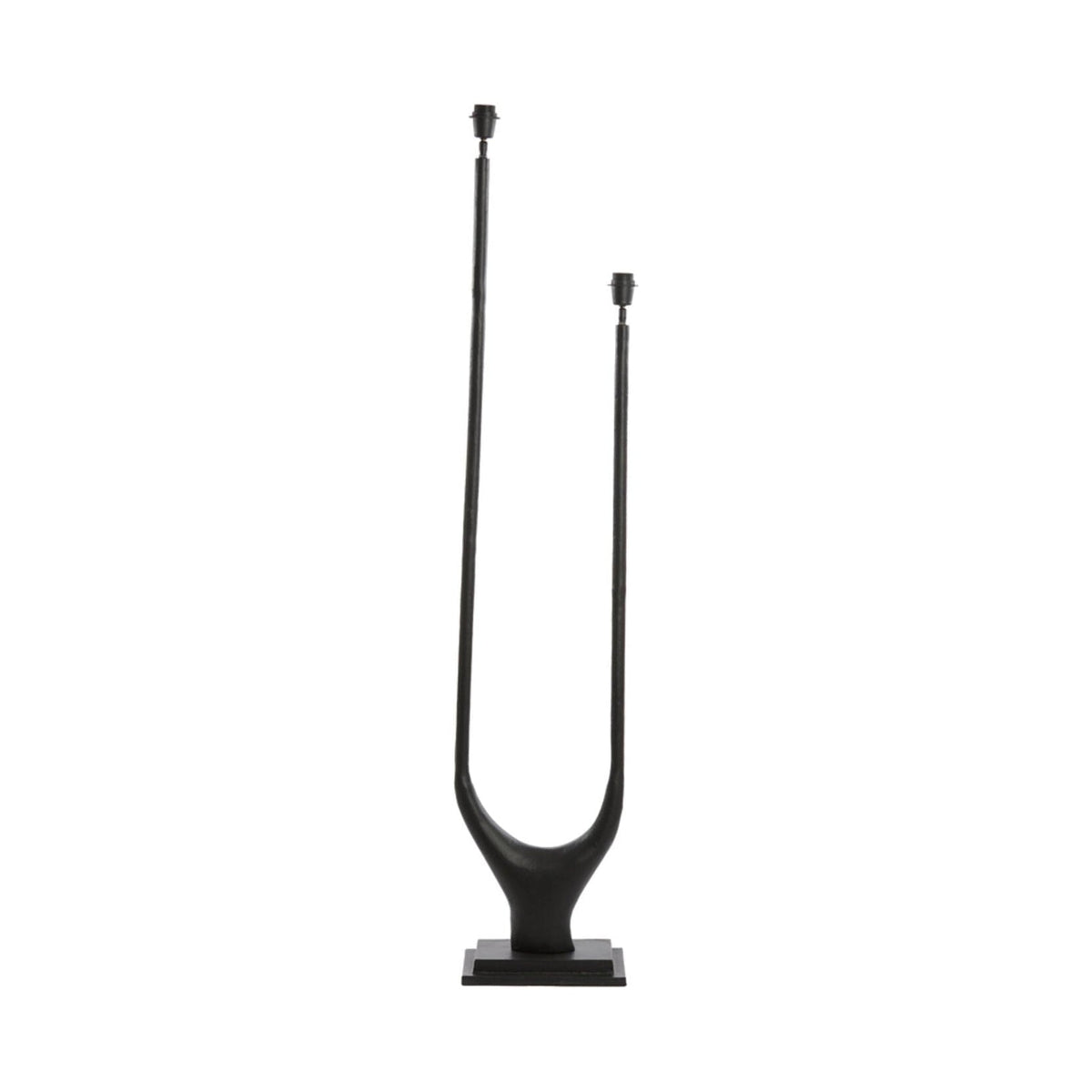 Gavi Matt Black 2 Light Floor Lamp