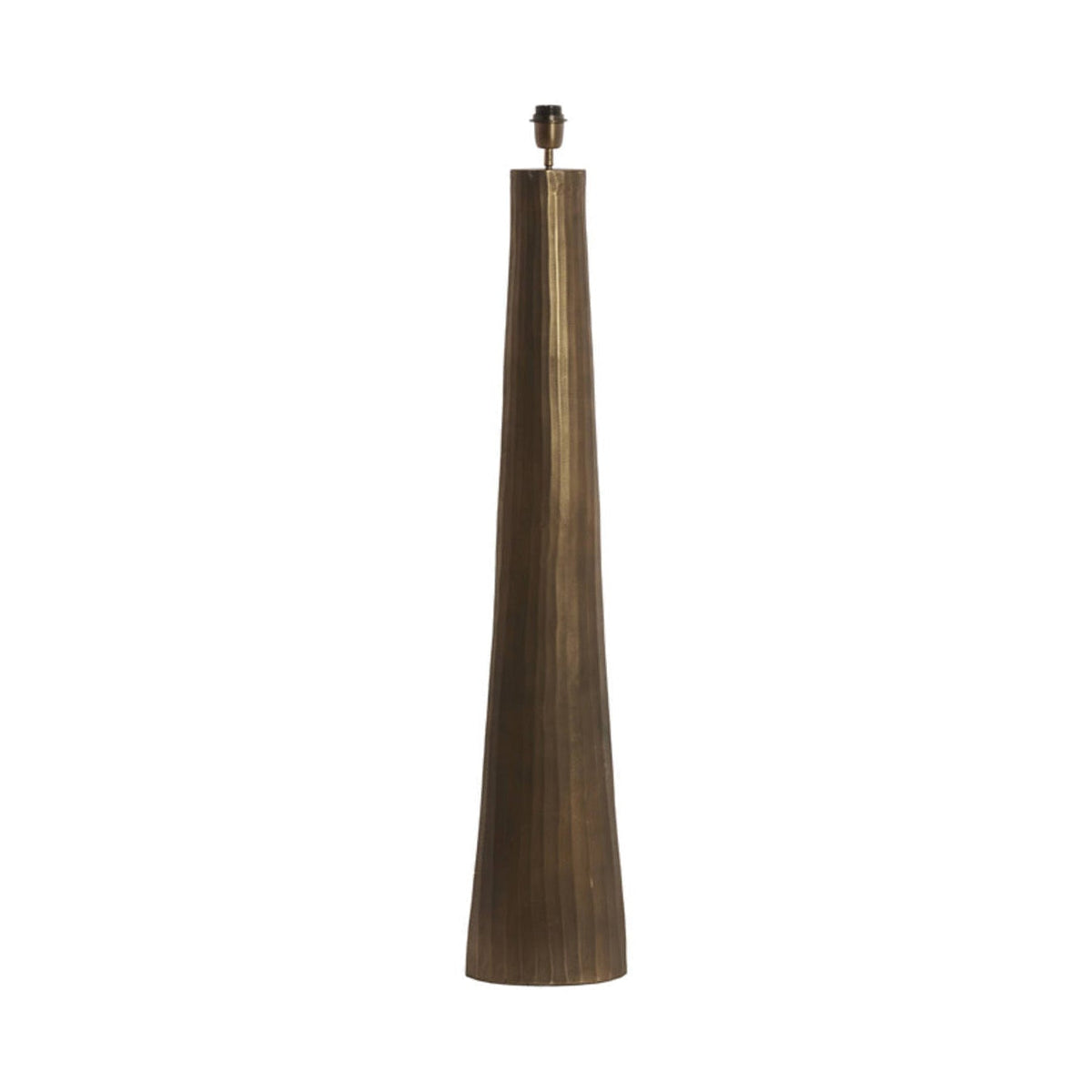 Mijas Brown Bronze Metal Floor Lamp Base 119cm
