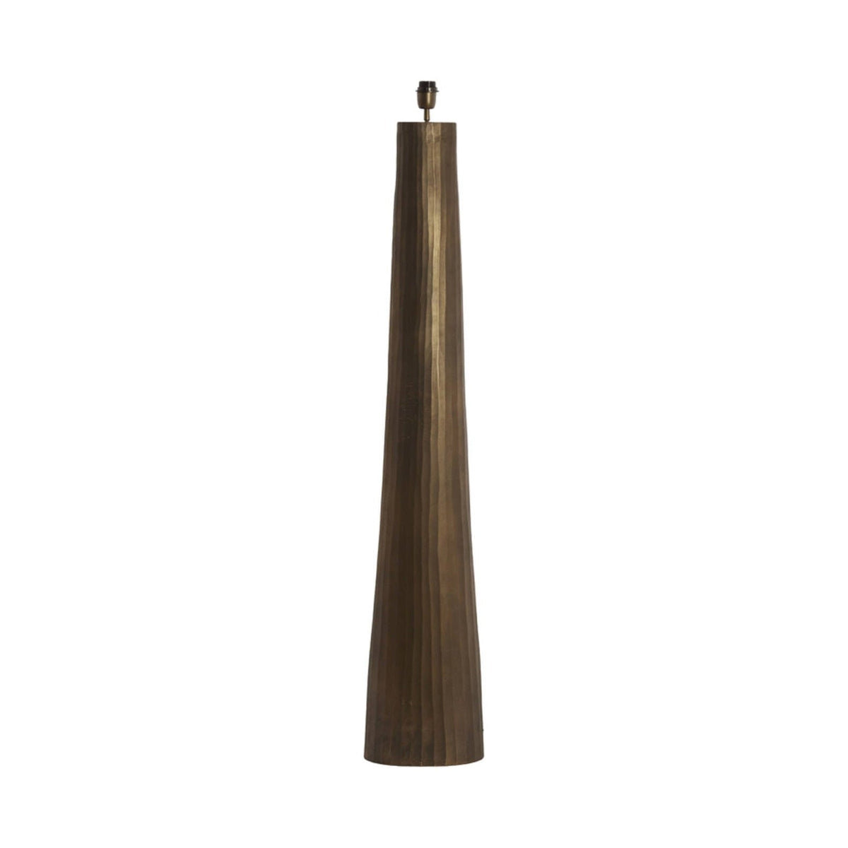 Mijas Brown Bronze Metal Floor Lamp Base 144cm